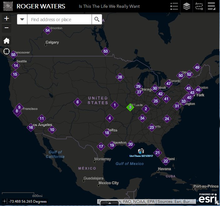nettiequette's tweet image. Loving the new set of vector #basemaps via @ArcGISOnline @LivingAtlas #ArcGIS #Imagery #UsandThemTour #RogerWaters ~ arcg.is/2rjuD8W