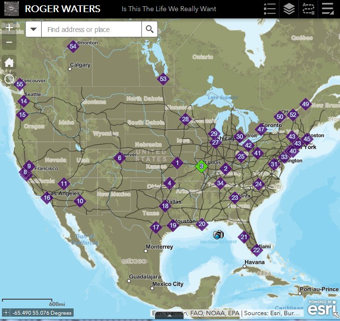 nettiequette's tweet image. Loving the new set of vector #basemaps via @ArcGISOnline @LivingAtlas #ArcGIS #Imagery #UsandThemTour #RogerWaters ~ arcg.is/2rjuD8W