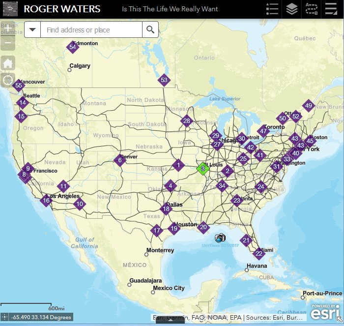 nettiequette's tweet image. Loving the new set of vector #basemaps via @ArcGISOnline @LivingAtlas #ArcGIS #Imagery #UsandThemTour #RogerWaters ~ arcg.is/2rjuD8W