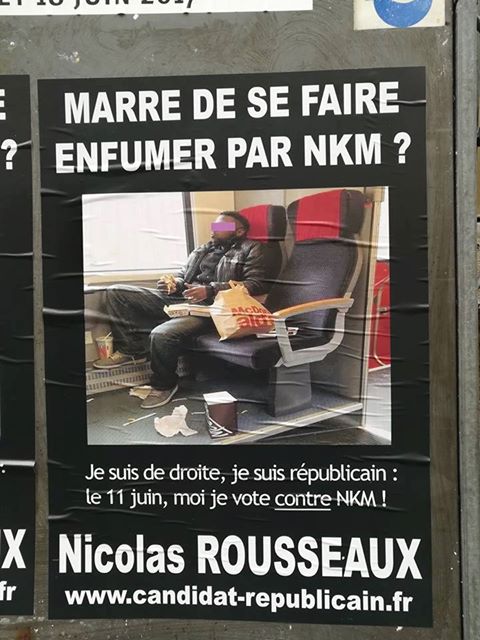 _LICRA_'s tweet photo. Les attaques de Nicolas Rousseaux @circo7502 prétendument «républicain» contre @nk_m ne seraient pas reniées par l’extrême-droite officielle https://t.co/ndJ5kq43eW