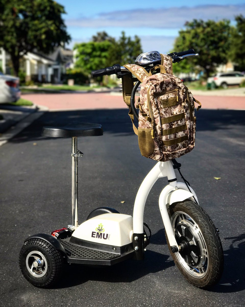 emutrike's tweet photo. Check out our camouflage Trike backpack. Hello belated Memorial Day gift?? 😉 

#scooterlove #Mobility #commute #CommuterChallenge https://t.co/Oxj0AoSfnP