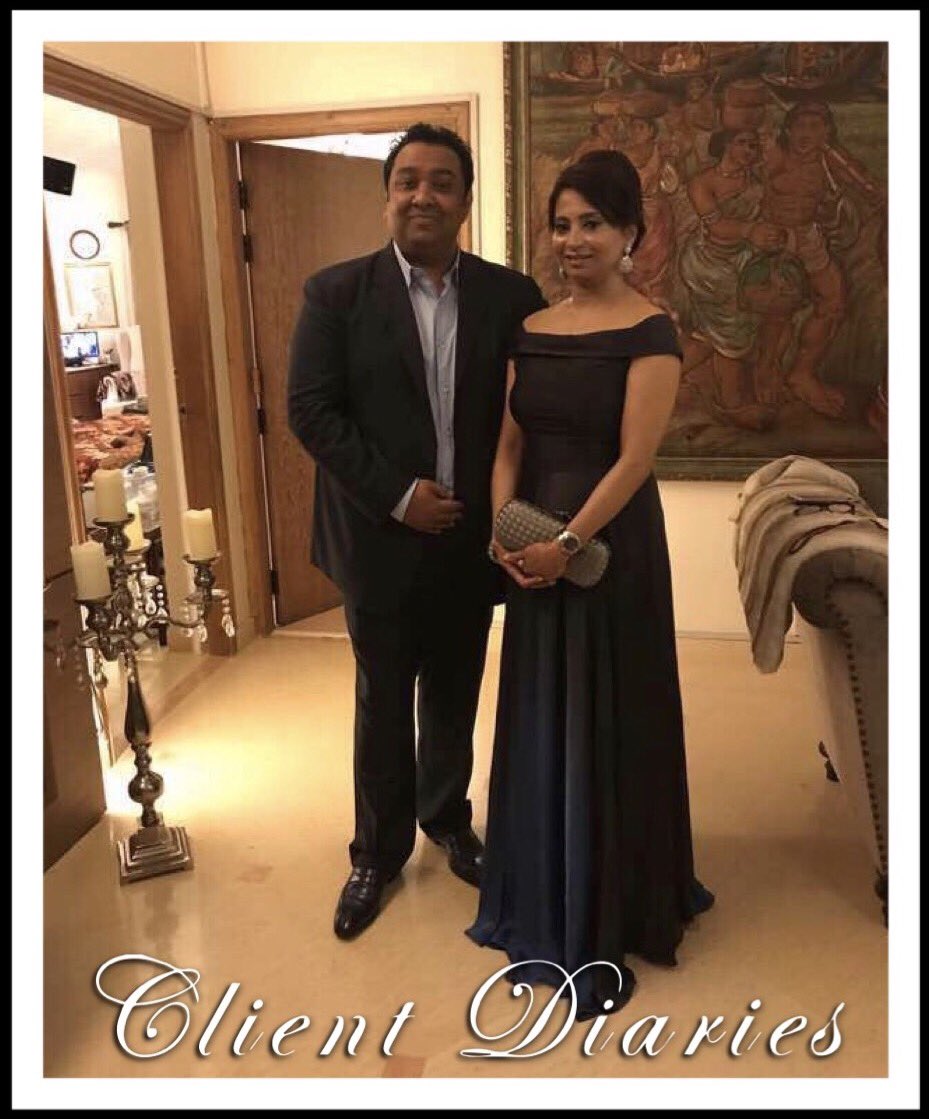 preevindesigns's tweet photo. Elegant black and blue ombré cocktail #dress by #Preevin, customisable to your style & preference! #9811707878 #delhi https://t.co/FsB2uCvY6X