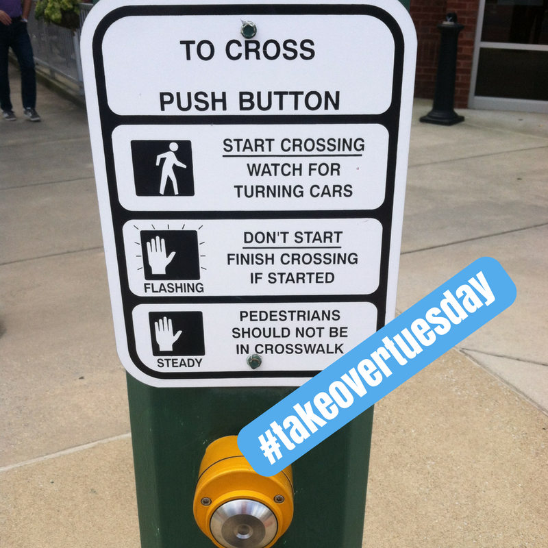AndyBerke's tweet photo. #callmemaybe call the pedestrian button at signalized intersections &amp; wait 4 the walk signal #peducation #safetyfirst #CDOT #TakeoverTuesday https://t.co/4h67dKseOV