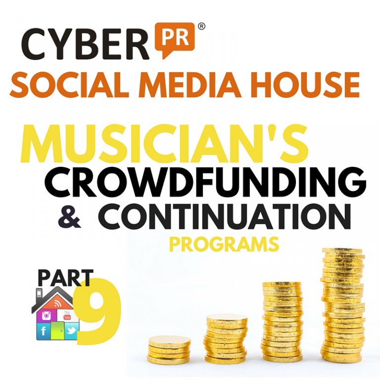 cyberpr's tweet photo. Need Help w #Crowdfunding for your album? Sign Up for tips https://t.co/f1O8Em8SLy in my #SocialMediaHouse Course https://t.co/vWvM3P753k