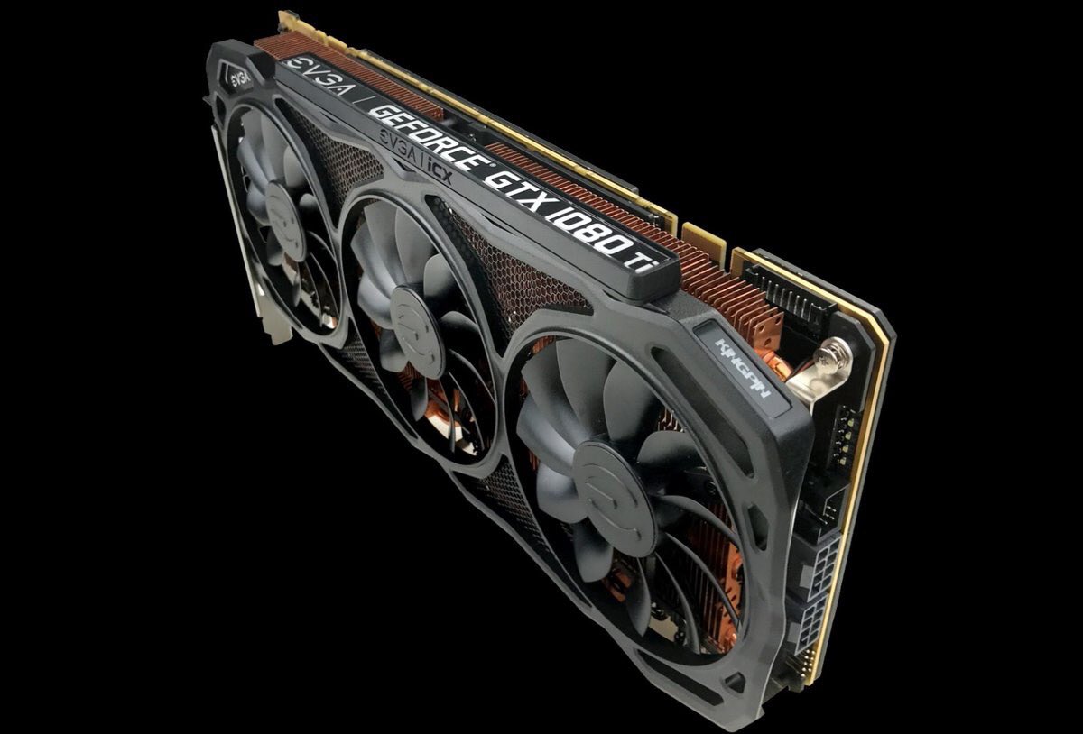 MegaBuzzed's tweet image. Meet the The EVGA GeForce GTX 1080 Ti K|NGP|N. The overclocking beast!! #EVGA #nvidia #pcgaming #GTX #KINGPIN