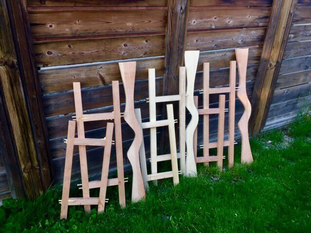 BCustomCanoes's tweet photo. Seats & Yokes 🛶 Cherry • Ash • Cherry #canoe #canoecanada #paddleon #canoestudio #woodenworkshop #ontario https://t.co/OJYyghBFrl https://t.co/DzcefgrY7v