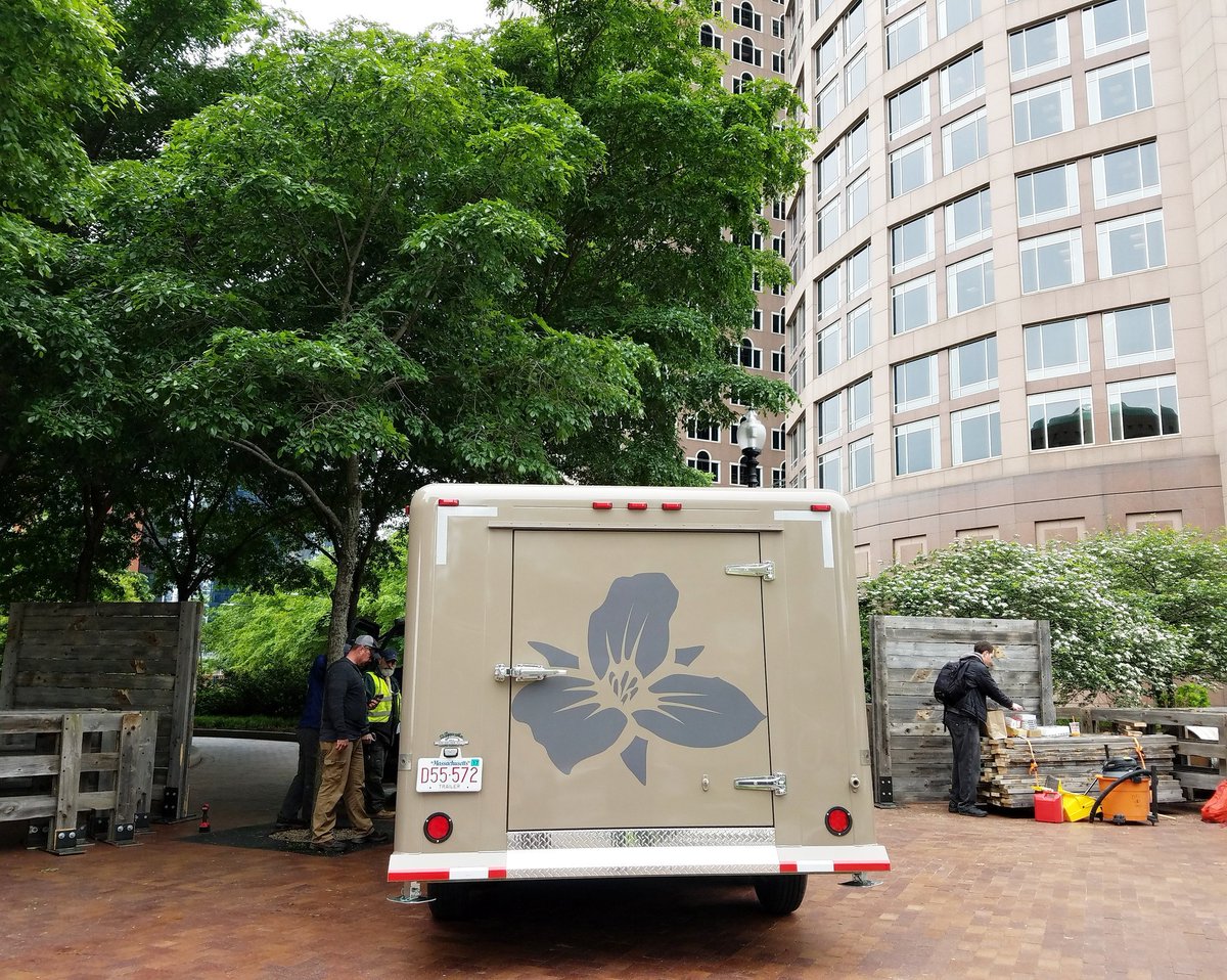trilliumbrewing's tweet image. A new flower is making it's home on the @HelloGreenway! Tune in to @trilliumgarden for updates and to learn more.