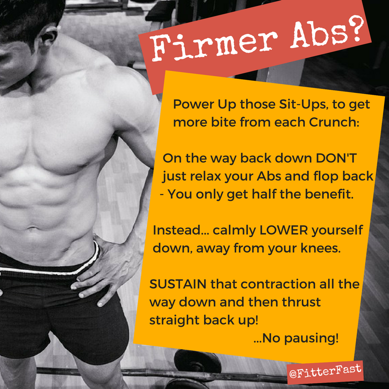 fitterfast's tweet photo. Build your #Abs quicker, with a greater return from the same number of Sit-Ups.
…Warning, this burns! #fitness #workout https://t.co/Pf8wLhHpAi
