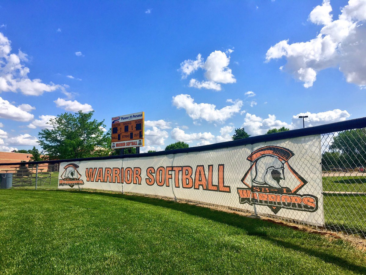 SBL_Softball's tweet photo. GAME DAY IN THE BLUFF🎉 
Warriors home opener:
📍HOME
⚾️ LeMars
⏰ JV @ 5:30 // V @ 7

#GameDay #Ws #GoBigOrGoHome #RiceARoni #SoftballThings https://t.co/6F7LfgPWTA