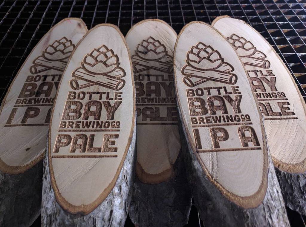 tactilelightllc's tweet photo. Cooked up some tap handles for Bottle Bay Brewing over the weekend. I believe that their Pale Ale will be at the n… https://t.co/mhVcgRMtwc https://t.co/Hx8OWbBZZP