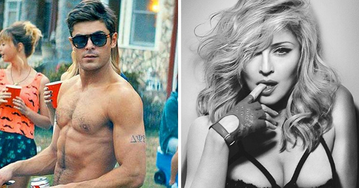 ExaFM's tweet photo. #ExaNews OMG! ¿@ZacEfron y @Madonna tuvieron SEXO? 😱🔥 --> https://t.co/d76o5KajwS https://t.co/iDW1eOoOa7
