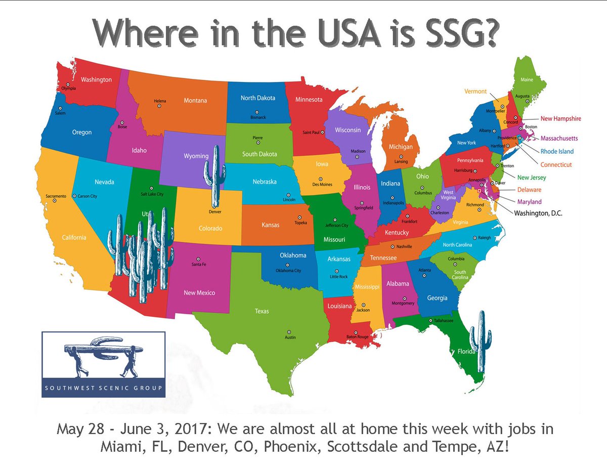 SWScenicGroup's tweet photo. Where are we going this week? Click the map to see all @SWScenicGroup events! #WhereisSSG? #WeBuildAnything! https://t.co/Uki55D7MtZ