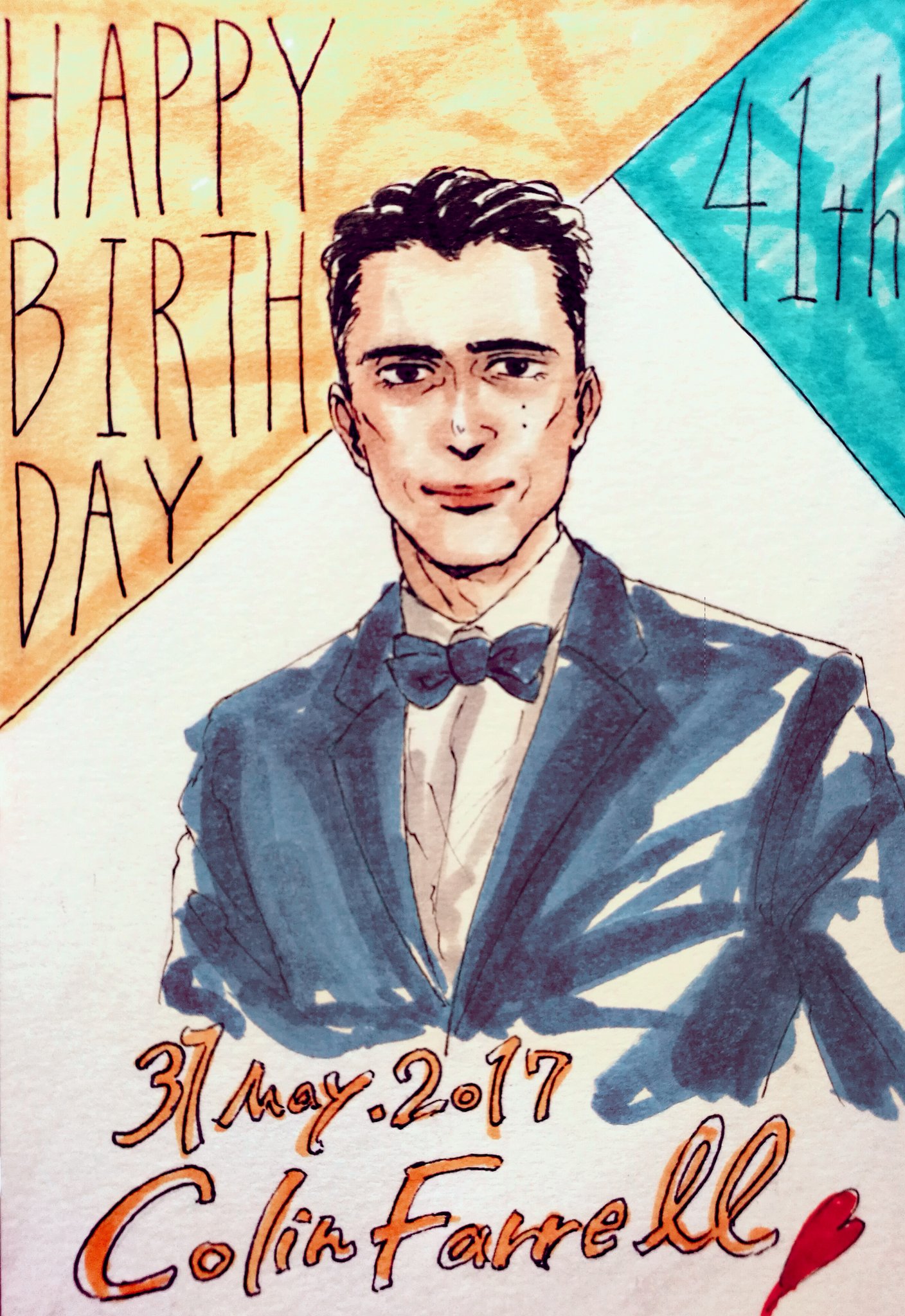 Happy birthday! Colin Farrell!!   