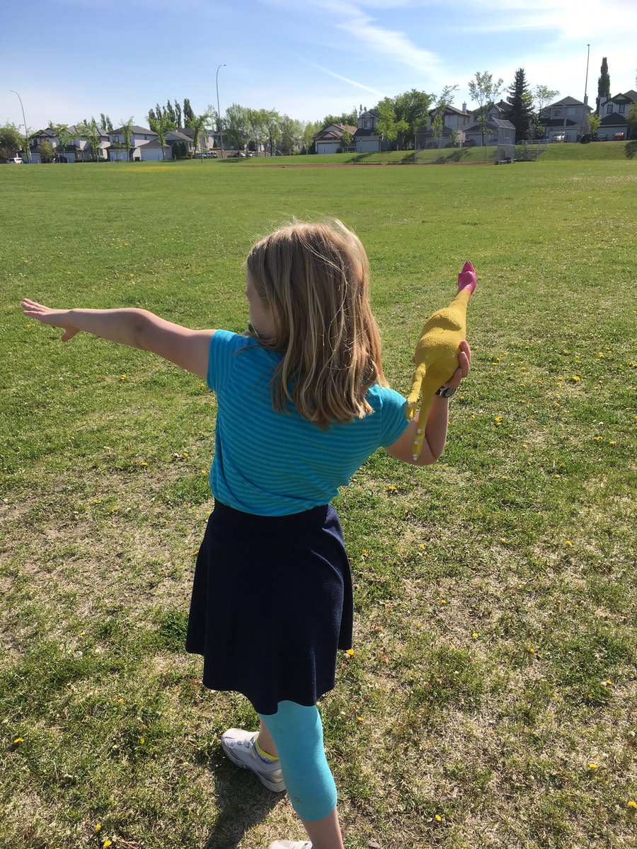 grade3dds's tweet photo. Perfecting the spiral using....that's right..the rubber chicken! #chickenscanfly @EverActiveAB https://t.co/gIwt3IDrAZ