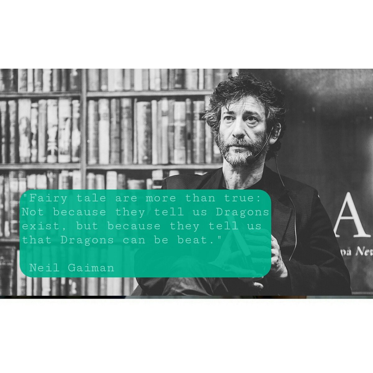DreamAuteur's tweet photo. Neil Gaimans thoughts on the truth behind fairy tales. 
 #authorqoutes  #InspirationalQuotes  #book #neilgaiman #americangods #sandman # https://t.co/dzSKLNJbkX