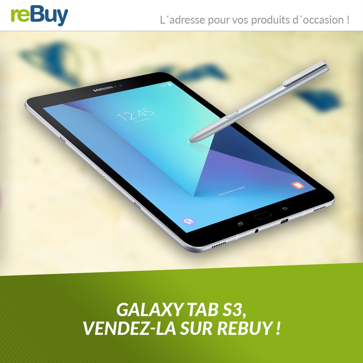 On continue d'ajouter des appareils sur reBuy ! Revendez dès à présent votre Tab S3 goo.gl/zAD0j9