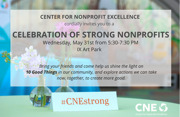 CNEcville's tweet photo. We're throwing a party tomorrow! Come on down to @IXArtPark to learn about all the great stuff happening with nonprofits! #CNEstrong https://t.co/ONqo30BH0b