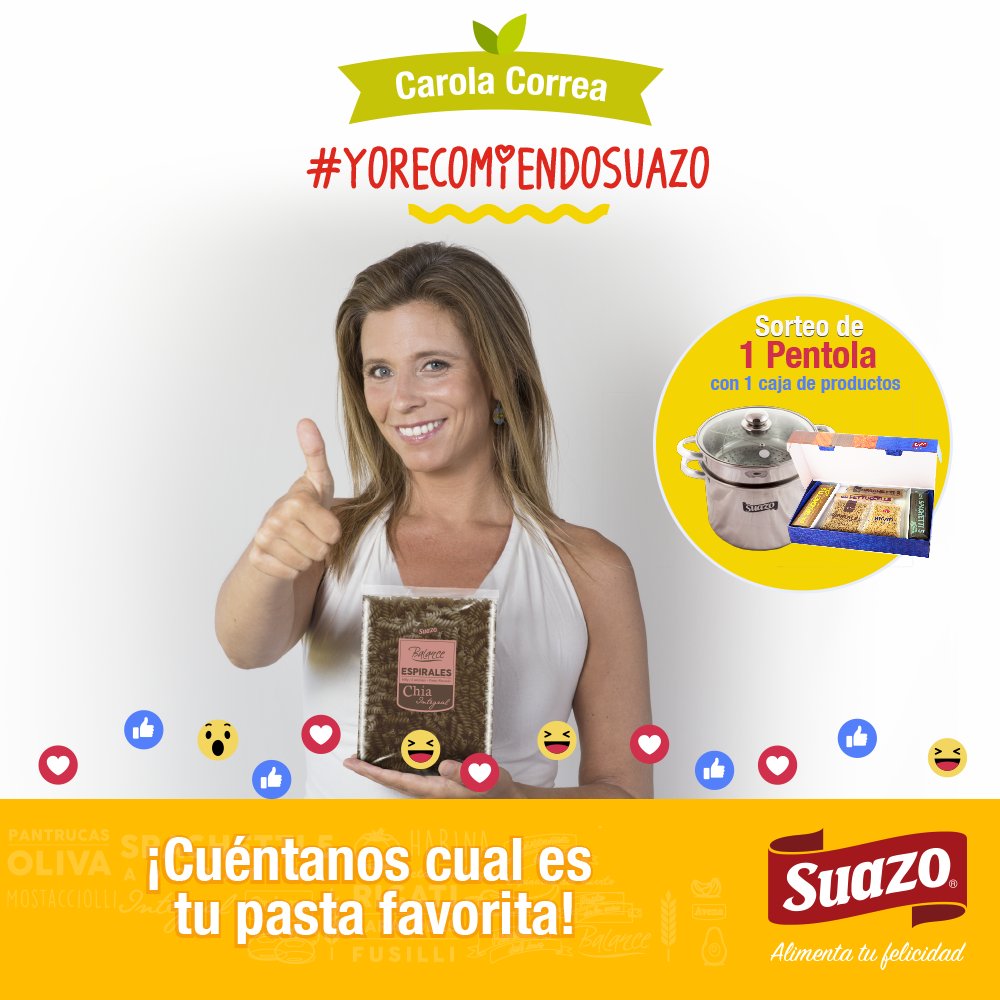 PastasSuazo's tweet photo. Estamos regalando 1 Péntola Suazo + un pack de nuestros deliciosos productos. Usa #YoRecomiendoSuazo y participa 🍝 #FelizMartes #MercadoDays https://t.co/yx9X8SoC8S