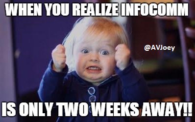 AvJoey5's tweet photo. #InfoComm17 #infocomm #avtweeps https://t.co/YSUt3gMCjy
