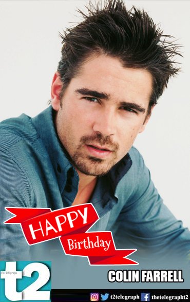 Happy birthday, Colin Farrell. or pick a Farrell fave. 