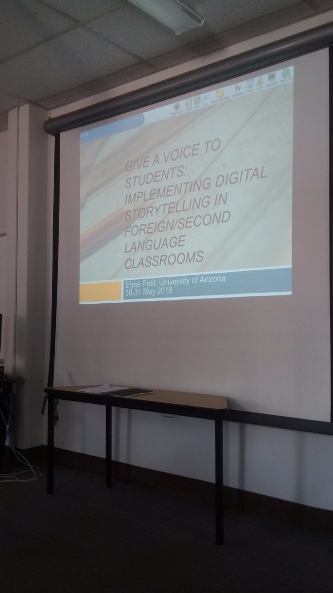 LangCapProject's tweet photo. #CERCLL Summer Workshop - First day! #digitalstorytelling #sla #uofa https://t.co/e8RI4tF0vr