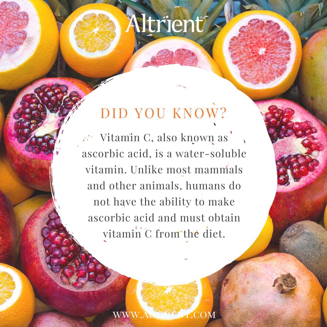 Altrient's tweet photo. Did you know...#HealthyLiving #vitaminC https://t.co/R3s9UsgX4S