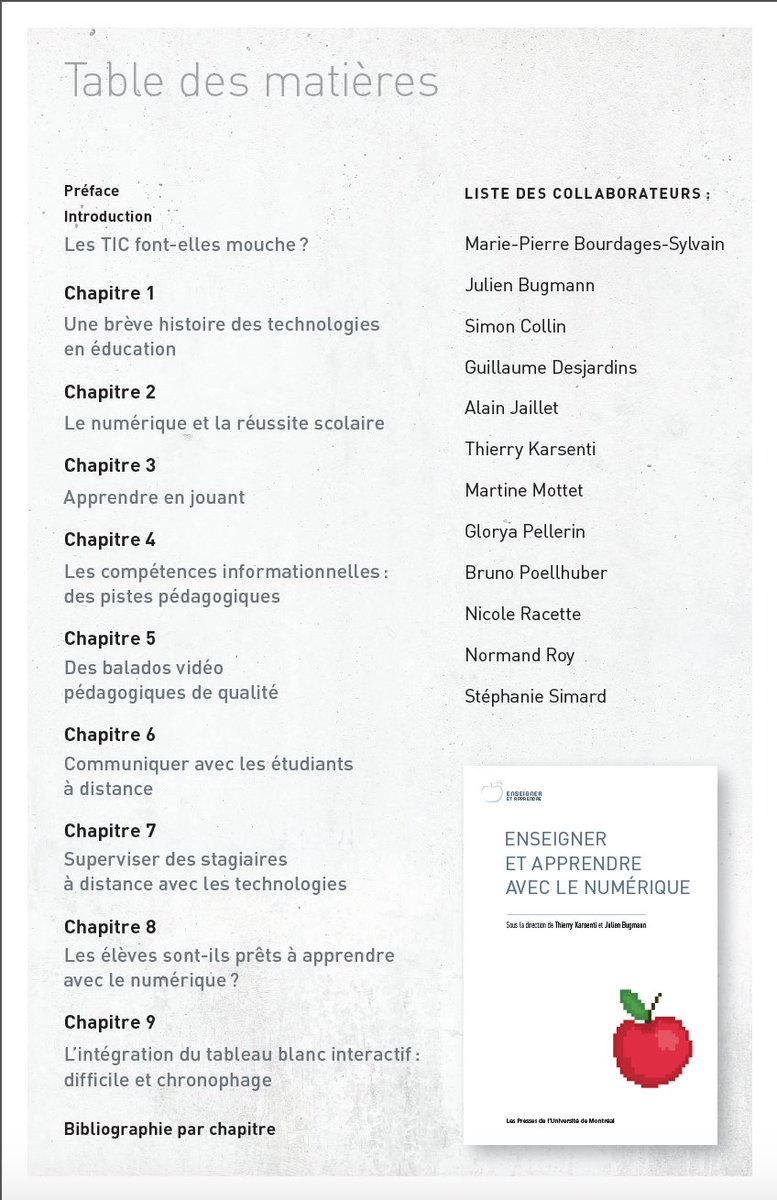 GRIIPTIC's tweet photo. Nouvelle parution: Enseigner et apprendre avec le numérique, sous la direction de @thierryUdM et @Bug_Jul #TIC #techno #EDU https://t.co/ZBaWZF0eDv