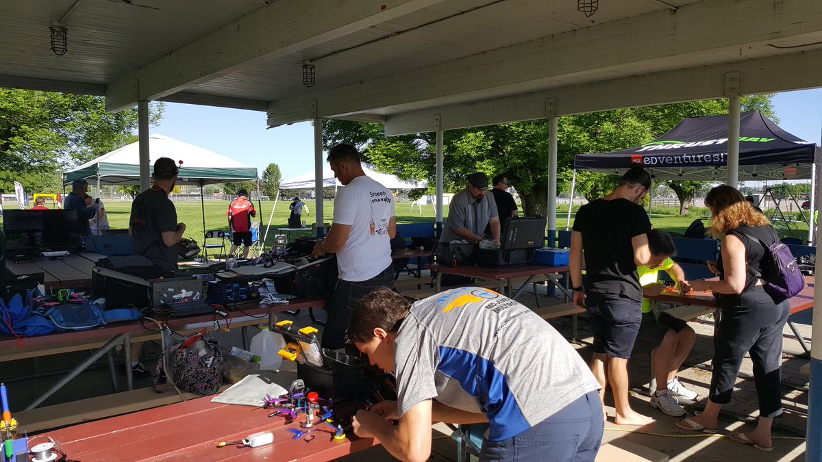 Thrust_UAV's tweet photo. 🏁Good times at the #BoiseFPV @Multi_GP  regional qualifyer! Thanks to everyone who came out and made it possible! #FPV #droneracing #Boise https://t.co/0t1fDuuQLT