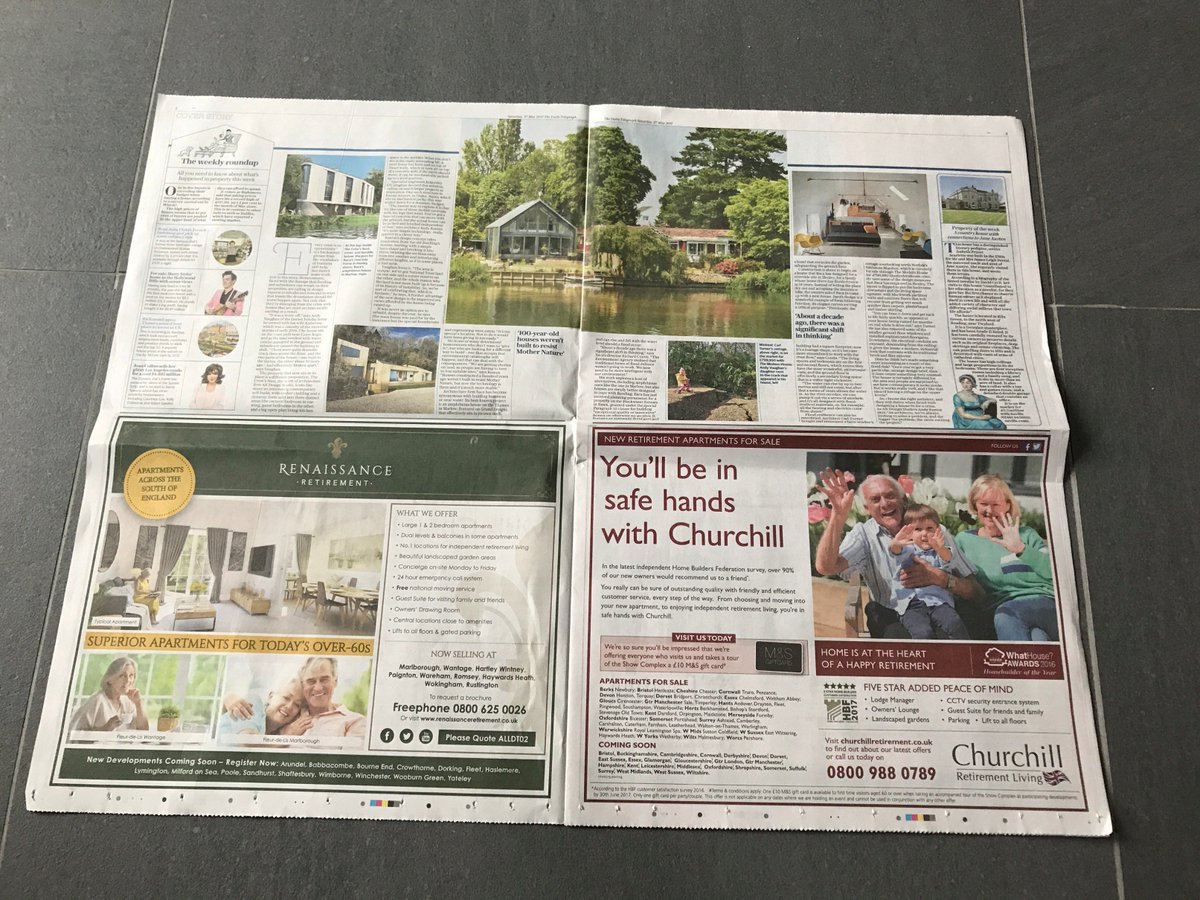 ARDesign_Studio's tweet photo. Did you see this weekend's @dailytelegraph? We were on the front page of the Property Section! 😊 If you didn't... https://t.co/IKfYXaF958 https://t.co/gwswkb1haf