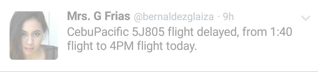 bernaldezglaiza's tweet image. CebuPacific 5J805 flight delayed, from 1:40 to 4PM today. #TweetNotSent
