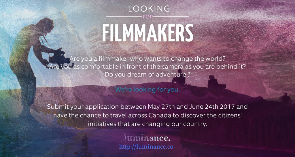 DVoicesIDM's tweet photo. Luminance is Looking for Filmmakers https://t.co/t91S4AMznd https://t.co/L56bIia8OK