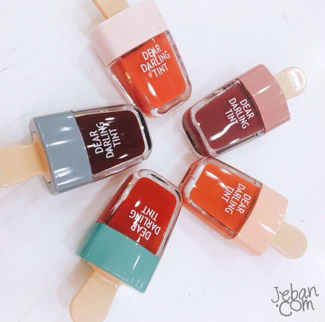 Cclassiccaps's tweet photo. ETUDE DARLING WATER GEL TINT tint ไอติมตัวใหม่จาก Etude  เป็นเนื้อเจลเกลี่ยง่ายสีสวยติดทน ทาได้ทั้งปากและแก้มเลยน้า มีให้เลือก 5 เฉดสี https://t.co/UiB2gkUHkF