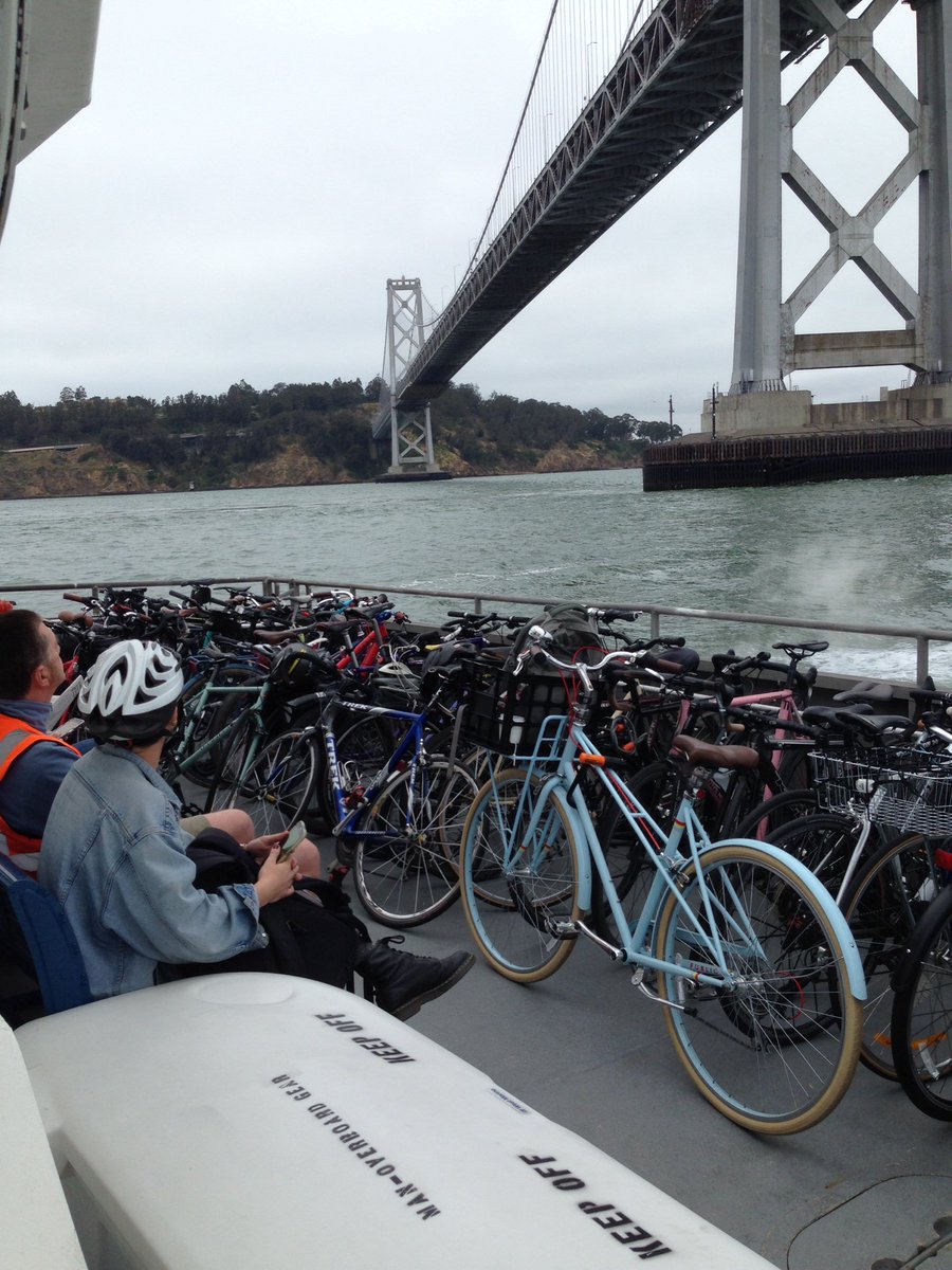 sonofabike's tweet photo. Ferry to the rescue when BART is having a FUBAR morning. #BARTdelay https://t.co/YQZV3n1vlf