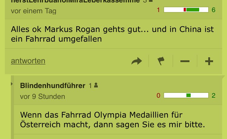 NBrandl's tweet photo. Um gut gelaunt in den Tag zu starten, lese ich mir manchmal Leserkommentare vom @derStandardat durch.
#MarkusRogan polarisiert as always. https://t.co/2fie20qKgz