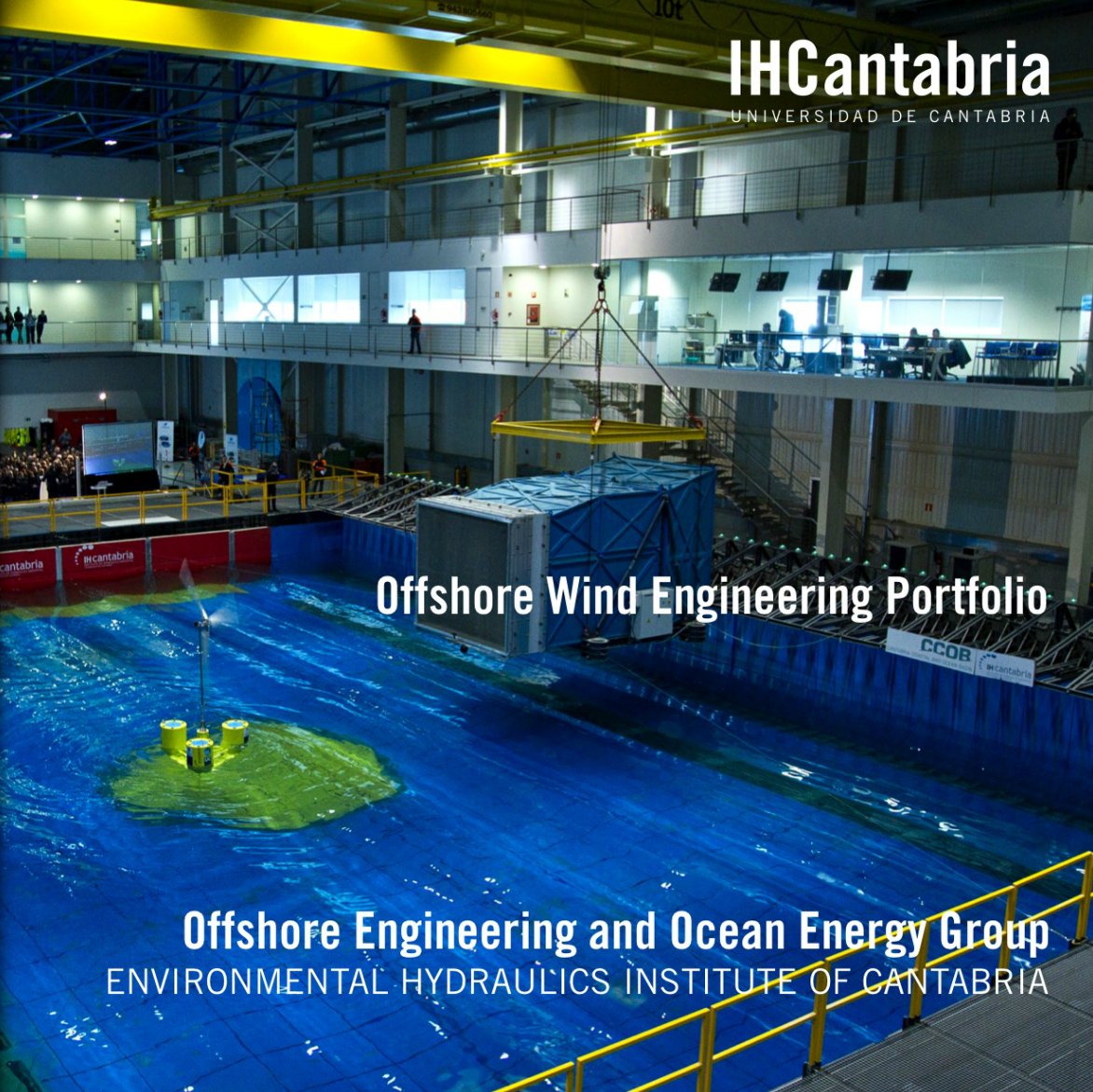 IHCantabria's tweet photo. We have published an Offshore Wind Engineering Portfolio, take a look! https://t.co/A1mwmZlTk8 https://t.co/4lHU3RHMae