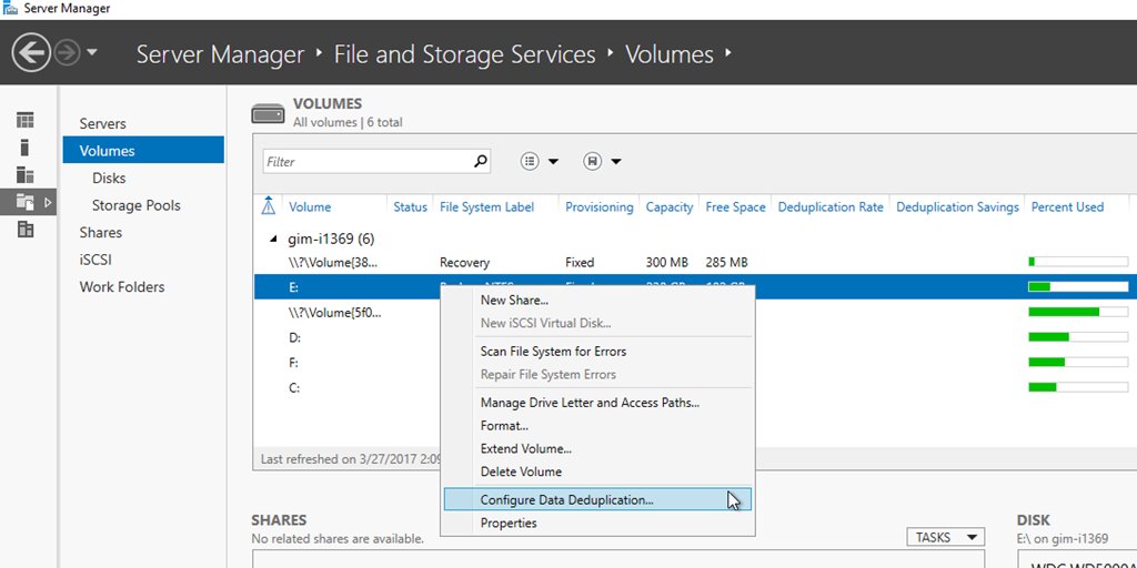 All you need to know about Data Deduplication using both #WindowsServer 2016 and #Veeam vee.am/RdCqGw #backup