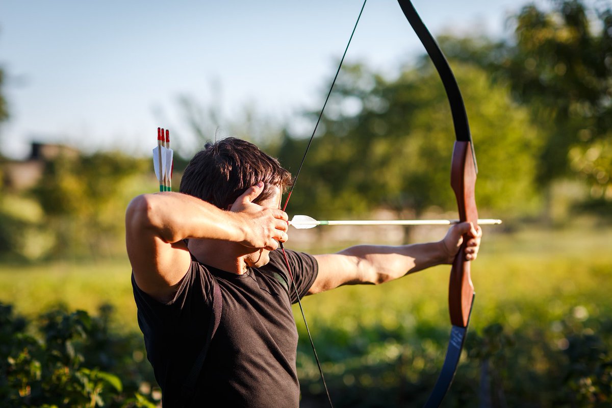 ArranAdventure's tweet photo. Take aim and shoot! Why not try Archery during your visit to Auchrannie? #Archery #Adventure #Arran #Outdoors #Active #Staycation https://t.co/NrhbTQQG6J