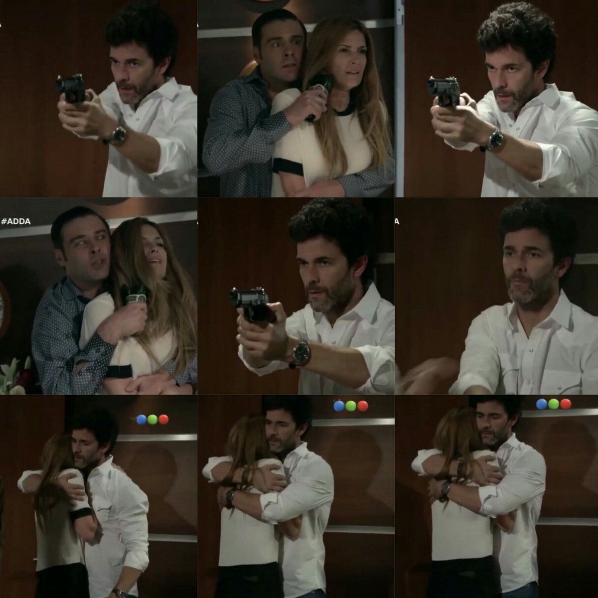 ADDAFansClub's tweet photo. Santiago salva a Raquel 💜 https://t.co/eZ76rrShKp