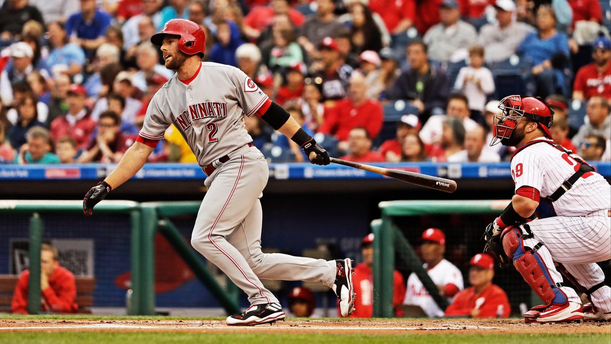 Reds's tweet photo. Cozart ranks among NL SS

2B: 1st
3B: 1st
AVG: 1st
OBP: 1st
SLG: 1st
ASG Balloting: 3rd?

Let's fix this: https://t.co/jFm537Vc1E

#VoteReds https://t.co/prG2zyj9T0