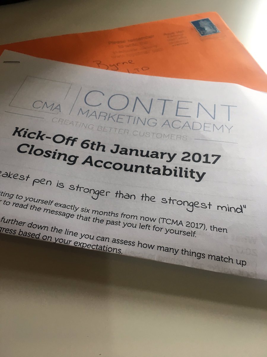 Vic_jem's tweet photo. An eye opener reading this from 6 months ago. Not just that my handwriting is appalling @hellocma #contentmarketing #forgot #whowrotethis https://t.co/hT1gHa1NG0
