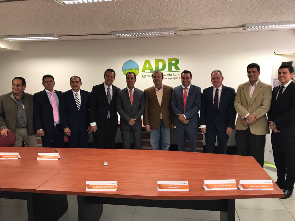 Las cadenas productivas que serán fortalecidas a través de Fegacesar son: ganadería, apicultura, maíz, cacao, cítricos, mango y caña.