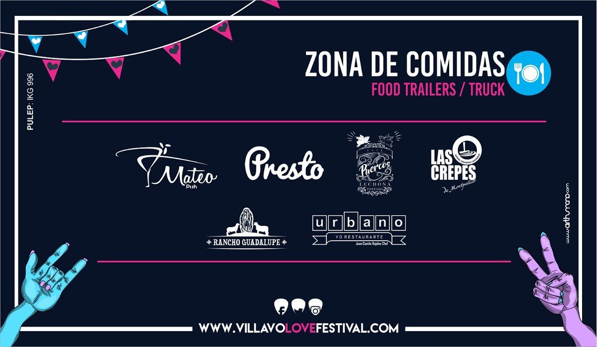 VillavoLoveFest's tweet photo. Nuestra zona de comidas está cargada con una increíble mezcla de productos para nuestros LOVERS #VLF2017 #villavo #love #festival ❤✌😎🤘 https://t.co/HMywzIFpvk