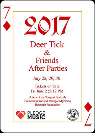 BIG NEWS!  Celebrating the Folk Festival in July, Deer Tick are performing 3 shows at the Blues Cafe!  TIX go on sale June 2nd at noon!