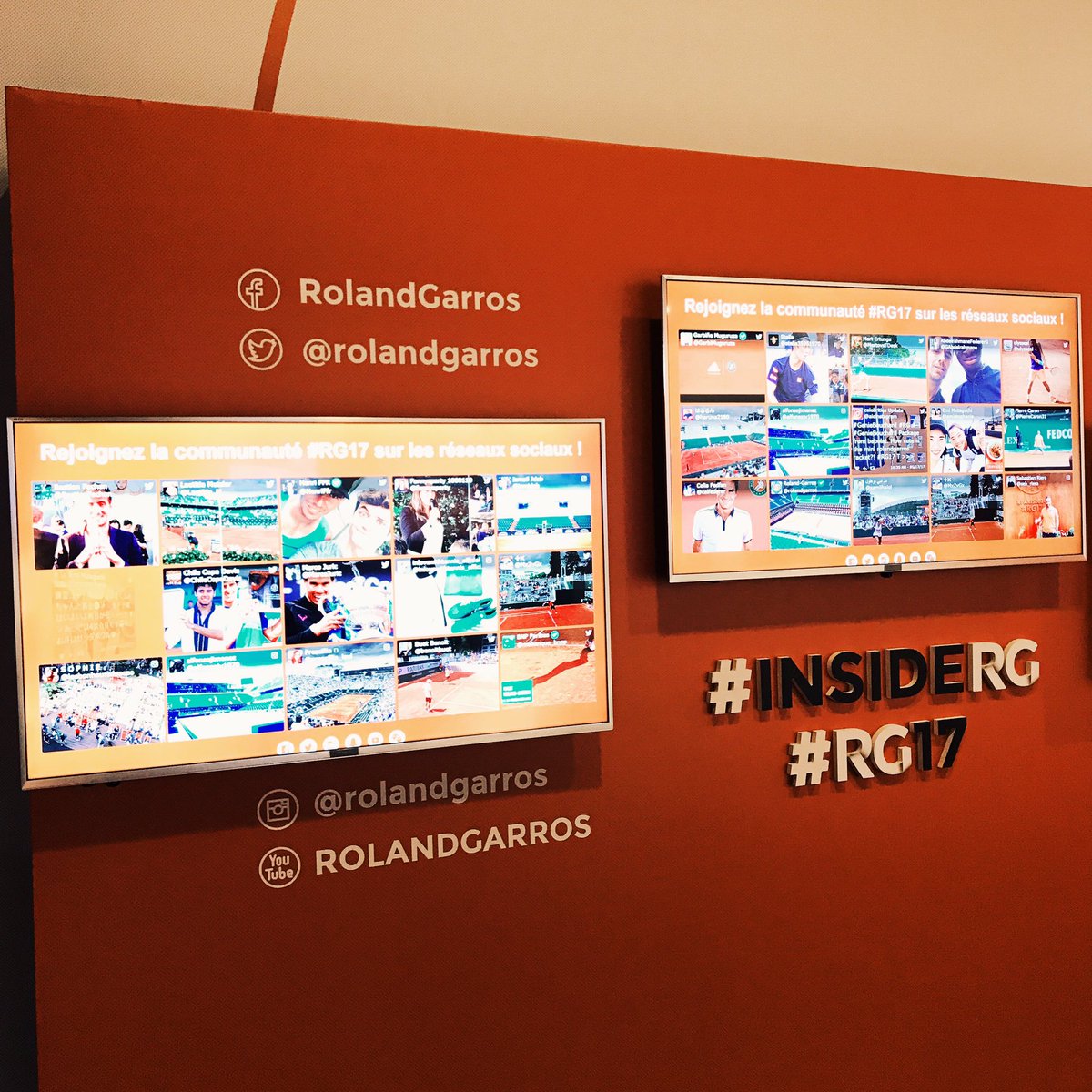 SportBuzzBizz's tweet photo. Ateliers de cordage, tennis en réalité augmentée, présentation du futur stade : c'est au #RGLab ! #Rg17 #InsideRG https://t.co/UZxp1ndlkZ