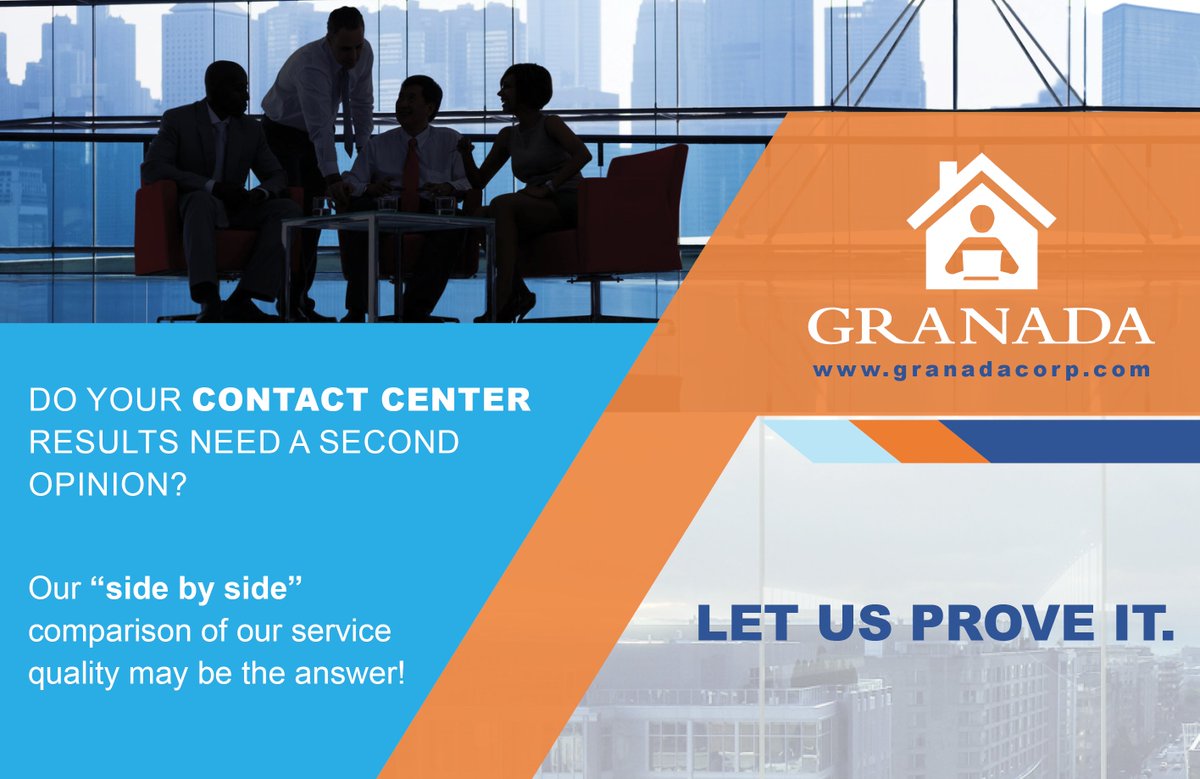 GranadaCorp's tweet photo. #VirtualAdvisors #CustomersExpectMore #ModernBPOSolutions #GranadaLife
https://t.co/gGYpvtn0Lb https://t.co/XmM4T9Ovm7