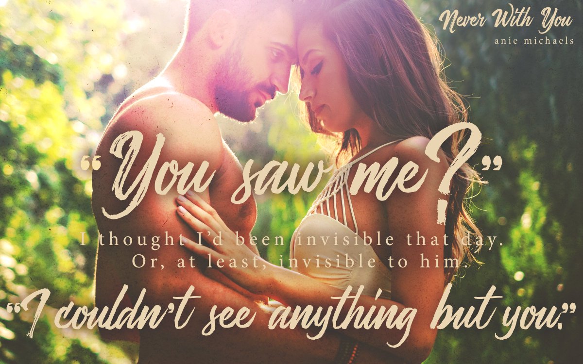 Anie_Michaels's tweet photo. Never With You is releasing on July 18th! @iBooks #teasertuesday 
AMZ - https://t.co/U7dzkEbRVU
iBooks - https://t.co/8DkMnR1sUV https://t.co/CGJYppEVbX