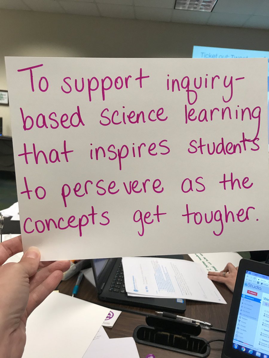 mmhscience's tweet photo. My personal why: #engage2learn #HISDlearns #iCOACHhornets https://t.co/9qZVQOLgnk