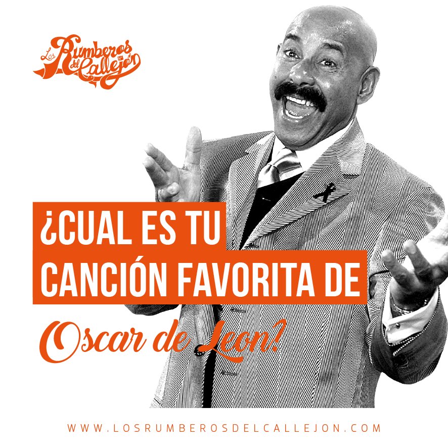 Que se sienta ♫🔥 
#oscardeleon