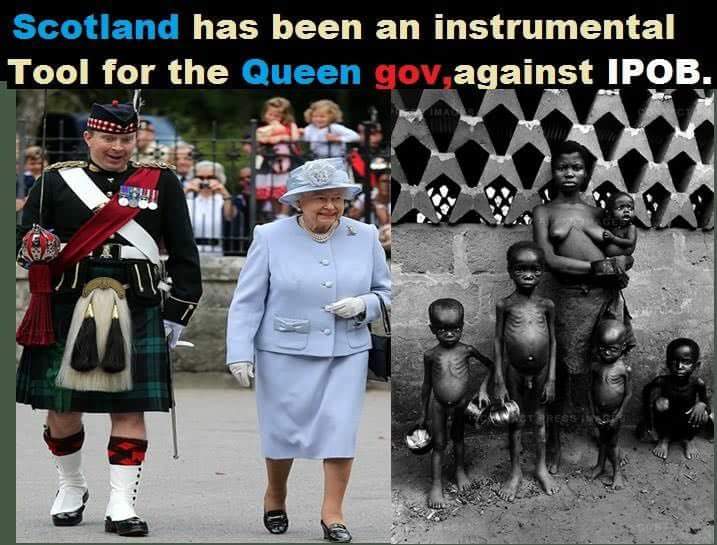 100Biafran's tweet photo. Queen of hell. Starving #Biafran kids. This demon represents death, oppression,  n slavery https://t.co/TGPac5sav6