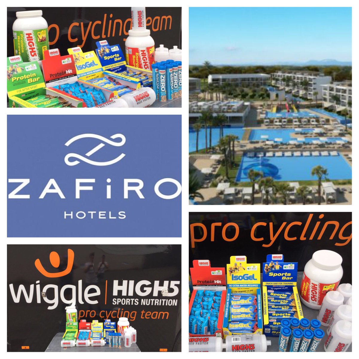 Just RT &amp; follow <a href="/ZafiroHotels/">Zafiro Hotels</a> for a chance to WIN all this <a href="/HIGH5Nutrition/">HIGH5</a> product PLUS 2 nights for 2 @ Zafiro Palace 5⭐️Alcudia Mallorca!